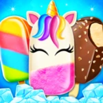 Logo of Unicorn Ice cream Pop game android Application 