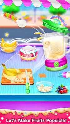 Unicorn Ice cream Pop game android App screenshot 1