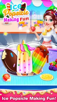 Unicorn Ice cream Pop game android App screenshot 4