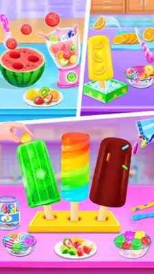 Unicorn Ice cream Pop game android App screenshot 5